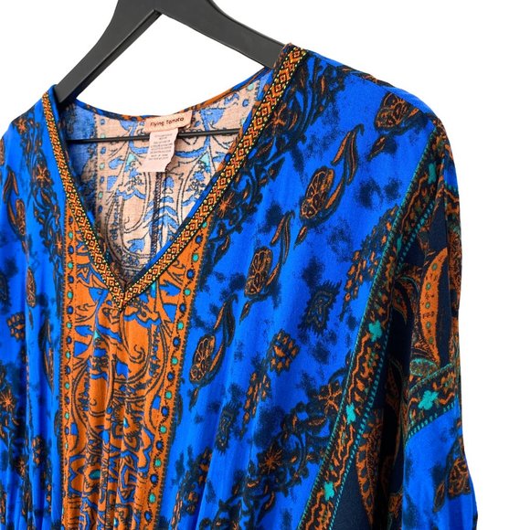 FLYING TOMATO Mixed Print Bohemian Dress - Picture 8 of 16